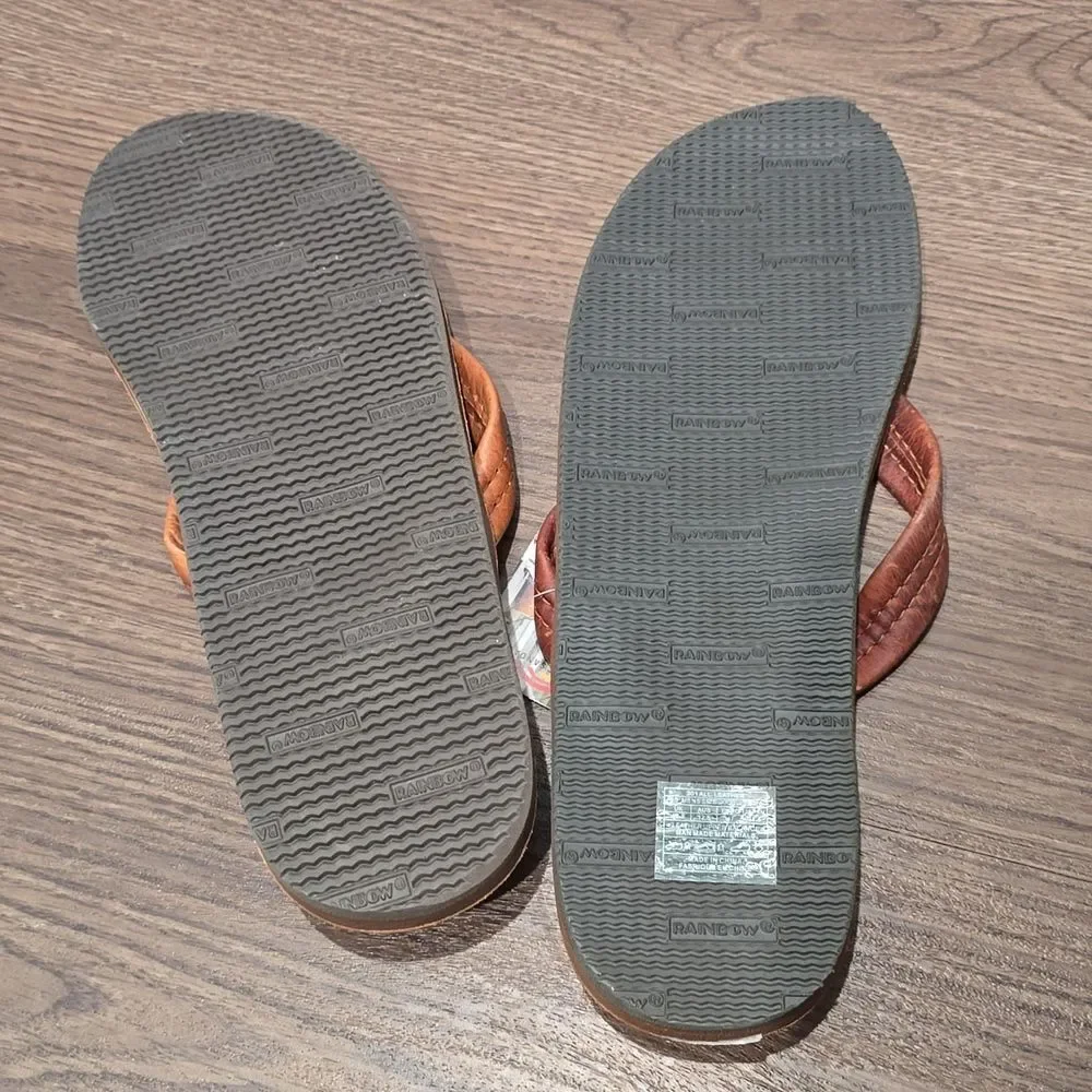 Men’s Rainbow‎ Sandals Double Layer Premier Leather 13.5